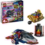 LEGO Captain America mod Thanos, Bygge legetøj Byggesæt, 4 År, Plast, 107 stk, 291 g