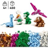 LEGO Classic Kreative dinosaurer, Bygge legetøj Byggesæt, 5 År, Plast, 450 stk, 590 g