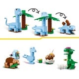 LEGO Classic Kreative dinosaurer, Bygge legetøj Byggesæt, 5 År, Plast, 450 stk, 590 g