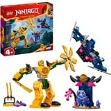 LEGO NINJAGO Arins kamprobot, Bygge legetøj Byggesæt, 4 År, Plast, 104 stk, 233 g