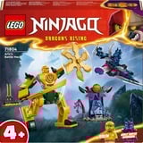 LEGO NINJAGO Arins kamprobot, Bygge legetøj Byggesæt, 4 År, Plast, 104 stk, 233 g
