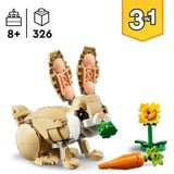 LEGO Sød kanin Byggeklodser, Bygge legetøj Byggesæt, 8 År, Plast, 326 stk, 432 g