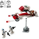 LEGO Star Wars Flugt på BARC-speeder™, Bygge legetøj Byggesæt, 8 År, Plast, 221 stk, 236 g