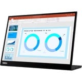 Lenovo ThinkVision M14d computerskærm 35,6 cm (14") 2240 x 1400 pixel 2.2K LED Sort, LED-skærm Sort, 35,6 cm (14"), 2240 x 1400 pixel, 2.2K, LED, 8 ms, Sort