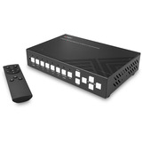 Lindy 5-port KVM-switch sømløs Multiview, KVM-switchen Sort