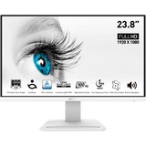 MSI PRO MP243XW, LED-skærm Hvid