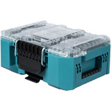 Makita P-91067, Værktøjskasse Blå/gennemsigtig