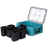 Makita P-91067, Værktøjskasse Blå/gennemsigtig