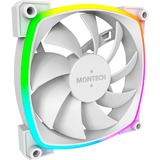 Montech AX120 PWM 120x120x25, Sag fan Hvid