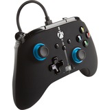 PowerA Gamepad Sort/Blå
