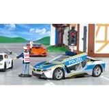 SIKU BMW i8 Police Politibilmodel Formonterede 1:50, Model køretøj Sølv/Blå, Politibilmodel, Formonterede, 1:50, BMW i8, Ethvert køn, Metal, Plast