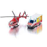 SIKU SUPER Mercedes-Benz ambulance og helikopter, Model køretøj 