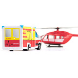 SIKU SUPER Mercedes-Benz ambulance og helikopter, Model køretøj 