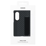 Samsung Carbon Standing Etui, Mobiltelefon Cover Sort