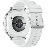 Samsung Galaxy Watch 8 Classic 3,3 cm (1.3") AMOLED 46 mm Digital 438 x 438 pixel Berøringsskærm 4G Sølv Wi-Fi GPS (satellit), SmartWatch Hvid, 3,3 cm (1.3"), AMOLED, Berøringsskærm, 64 GB, GPS (satellit), 63,5 g