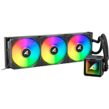 Sharkoon S100 ARGB, Vandkøling Sort