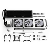 Sharkoon S100 ARGB, Vandkøling Sort