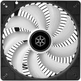 SilverStone SST-AP184i-ARGB 180x180x32, Sag fan Sort