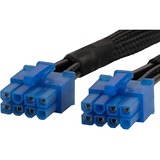 SilverStone Strømkabel SST-PP12-PCIE Sort