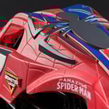 Spin Master MJC RDC 1t24 SpiderMan RC GML Monster Jam MJC RDC 1t24 SpiderMan RC GML, Monster lasbil, 4 År, Plast, Sort, Rød
