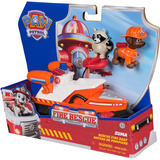 Spin Master PAW VHC Fire Rsc Lrg Vhc Zuma GML, Spil køretøj PAW Patrol PAW VHC Fire Rsc Lrg Vhc Zuma GML, Båd, 3 År, Plast, Sort, Orange