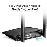 TP-Link TL-MR100 trådløs router Hurtigt ethernet Enkelt band (2,4 GHz) 4G Sort, WIRELESS LTE router Sort, Wi-Fi 4 (802.11n), Enkelt band (2,4 GHz), Ethernet LAN, 3G, Sort, Bordplade router