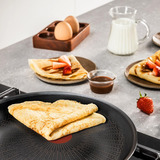 Tefal Crêpepande Experience Unbreakable, Ø 25 cm, Stegepande Sort