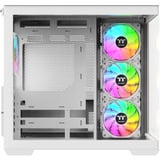 Thermaltake CA-1Z2-00M6WN-WS, Towerkabinet Hvid/træ