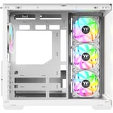 Thermaltake CA-1Z2-00M6WN-WS, Towerkabinet Hvid/træ