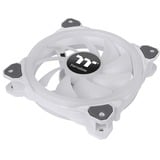 Thermaltake Riing Trio 12 RGB Radiator Fan White TT Premium Edition Universel Ventilator 12 cm Hvid 3 stk, Sag fan Hvid, Ventilator, 12 cm, 500 rpm, 1500 rpm, 41,13 kubikfod/min., Hvid