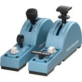 Thrustmaster TCA Quadrant Add-On Airbus Edition Blå Flysimulator Analog/digital PC, Schubregler Blå-grå/Sort, Flysimulator, PC, Analog/digital, Ledningsført, Blå, Windows 10, Windows 8
