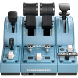 Thrustmaster TCA Quadrant Add-On Airbus Edition Blå Flysimulator Analog/digital PC, Schubregler Blå-grå/Sort, Flysimulator, PC, Analog/digital, Ledningsført, Blå, Windows 10, Windows 8