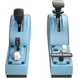 Thrustmaster TCA Quadrant Add-On Airbus Edition Blå Flysimulator Analog/digital PC, Schubregler Blå-grå/Sort, Flysimulator, PC, Analog/digital, Ledningsført, Blå, Windows 10, Windows 8