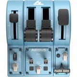Thrustmaster TCA Quadrant Add-On Airbus Edition Blå Flysimulator Analog/digital PC, Schubregler Blå-grå/Sort, Flysimulator, PC, Analog/digital, Ledningsført, Blå, Windows 10, Windows 8