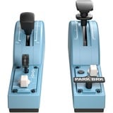 Thrustmaster TCA Quadrant Add-On Airbus Edition Sort, Blå Flysimulator PC, 2152 Blå-grå/Sort, Flysimulator, PC, Sort, Blå, Windows 10, Windows 8, 45 mm, 225 mm