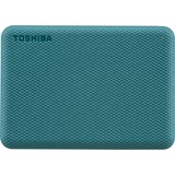 Toshiba Canvio Advance ekstern harddisk 2000 GB Grøn Grøn, 2000 GB, 2.5", 3.2 Gen 1 (3.1 Gen 1), Grøn
