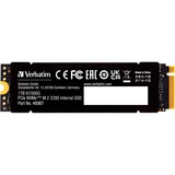 Verbatim Vi7000G 1 TB M.2 PCI Express 4.0 NVMe, Solid state-drev Sort, 1 TB, M.2, 7000 MB/s