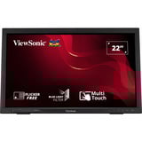 ViewSonic LED-skærm Sort (mat)