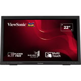 ViewSonic TD2223-2 computerskærm 55,9 cm (22") 1920 x 1080 pixel Fuld HD LCD Berøringsskærm Sort, LED-skærm Sort (mat), 55,9 cm (22"), 1920 x 1080 pixel, Fuld HD, LCD, 6,5 ms, Sort