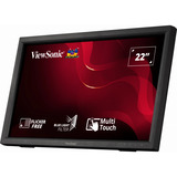 ViewSonic TD2223-2 computerskærm 55,9 cm (22") 1920 x 1080 pixel Fuld HD LCD Berøringsskærm Sort, LED-skærm Sort (mat), 55,9 cm (22"), 1920 x 1080 pixel, Fuld HD, LCD, 6,5 ms, Sort
