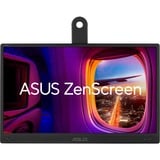 ASUS MB166CR, LED-skærm Sort