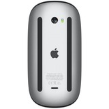 Apple Magic Mouse – sort Multi-Touch-overflade, Mus Sort/Sølv, Ambidextrous, Bluetooth, Sort