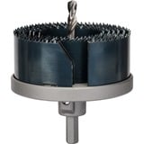 Bosch 2 608 584 063 hulsav Sæt, Aluminium, Kobber, Plast, Træ, Sekskantet skaft, 3,2 cm, 46,53,60,67,74,81 mm, 86 x 57 x 111 mm