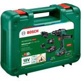 Bosch AdvancedDrill 18V-80 QuickSnap, 06039E2004, Bore-/ skruemaskine Grøn/Sort