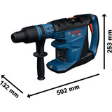Bosch GBH18V-40 (solo; L), Borehammer Blå/Sort, Detail
