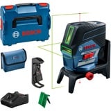 Bosch GCL 2-50 CG PROFESSIONAL Linje-/punktniveau 20 m, Kryds- & linjelaser Blå/Sort, 20 m, 0,3 mm/m, 4°, 50 m, 650 nm, Horisontal/vertikal