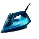 Braun TexStyle 7 Pro SI7160BL strygejern Dampstrygejern SteamGlide Advanced 3000 W Sort Blå, Dampstrygejern, SteamGlide Advanced, 2 m, 250 g/min, Sort, 50 g/min