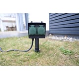Brennenstuhl 1154430 stikkontakt Sort, Strømskinne Sort, Sort, IP44, 230 V, 16 A