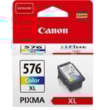 Canon CL-576XL blækpatron 1 stk Original Højt (XL) udbytte Magenta, Gul, Blå Højt (XL) udbytte, Magenta, Gul, Blå, 12,6 ml, 1 stk, 300 Sider, Enkelt pakke