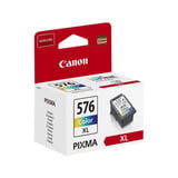 Canon CL-576XL blækpatron 1 stk Original Højt (XL) udbytte Magenta, Gul, Blå Højt (XL) udbytte, Magenta, Gul, Blå, 12,6 ml, 1 stk, 300 Sider, Enkelt pakke
